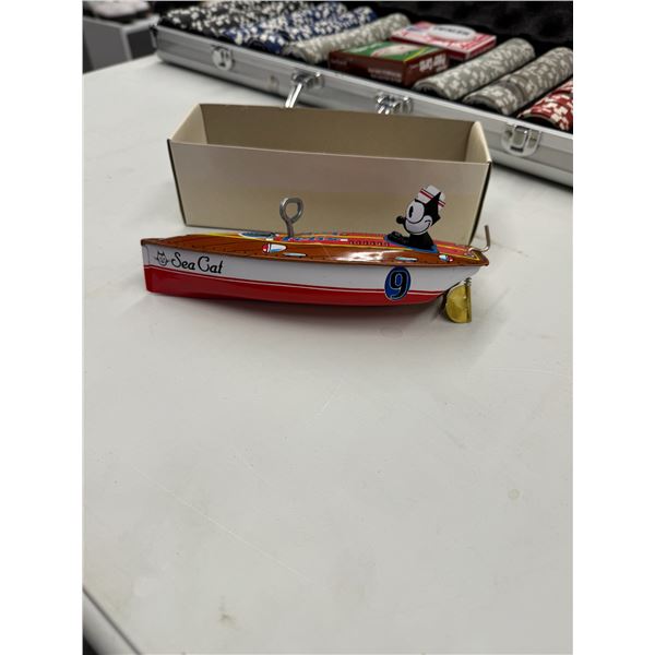 Felix tin boat