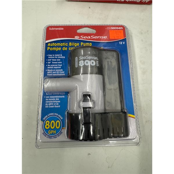 Automatic bilge pump