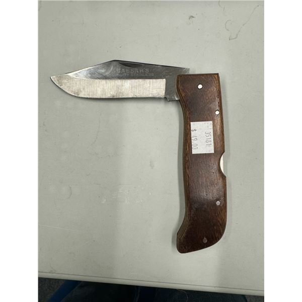 Caesar's quality stainless folding knife, Japan