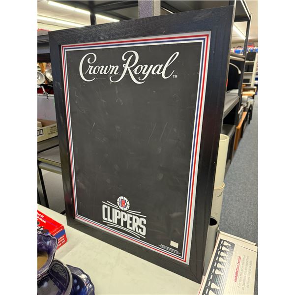 Crown royal clippers chalkboard