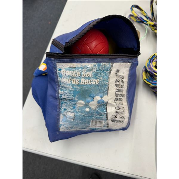 Bocce ball set