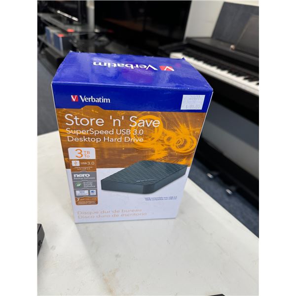 Store and save super speed UPS 3.0 desktop hard drive