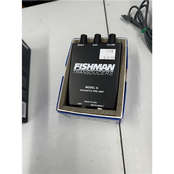 Fishman transducers  model G acoustic preamp