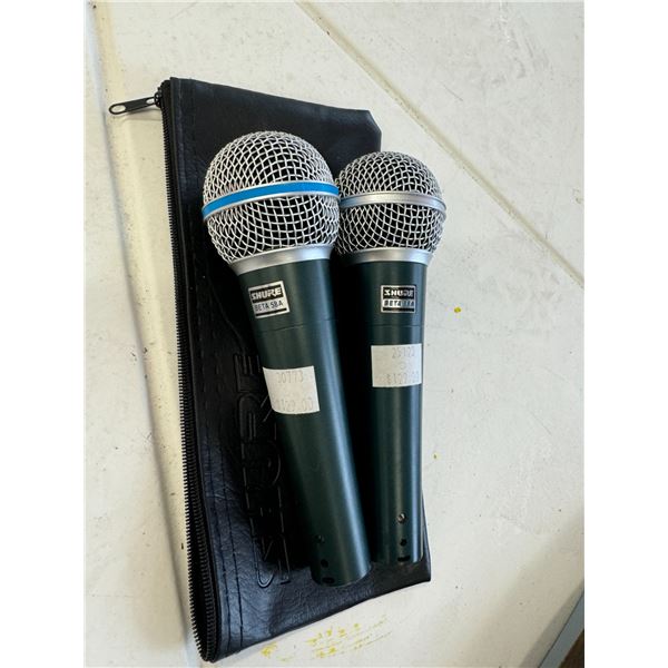 Shure microphones