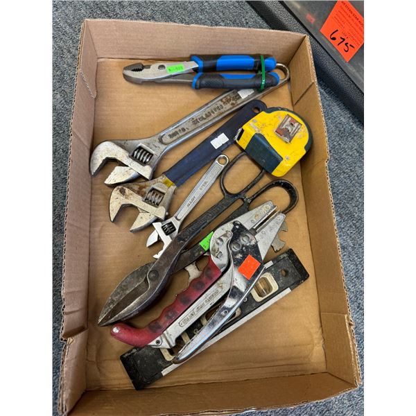 Flat of tools