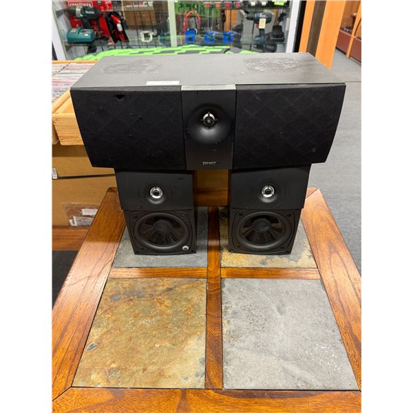 Set of 3 energy speakers