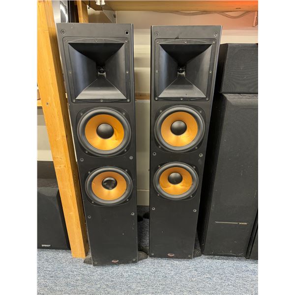 2 klipsch floor speakers