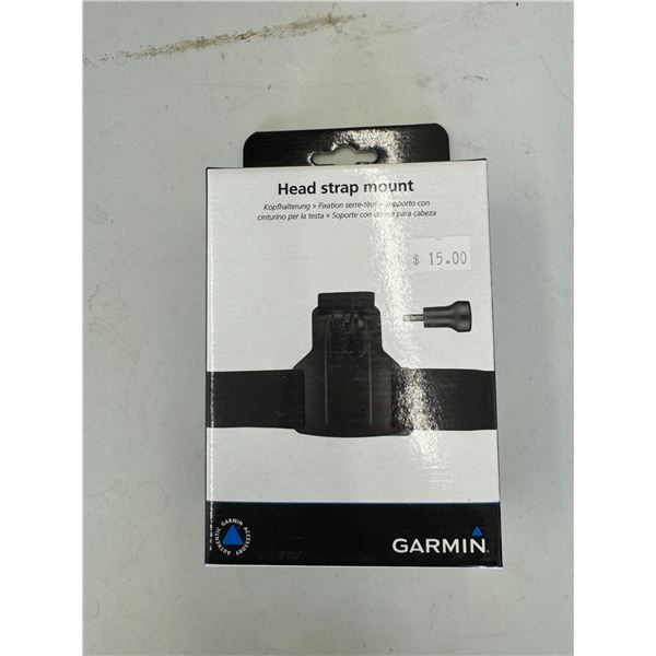 Garmin head strap mount