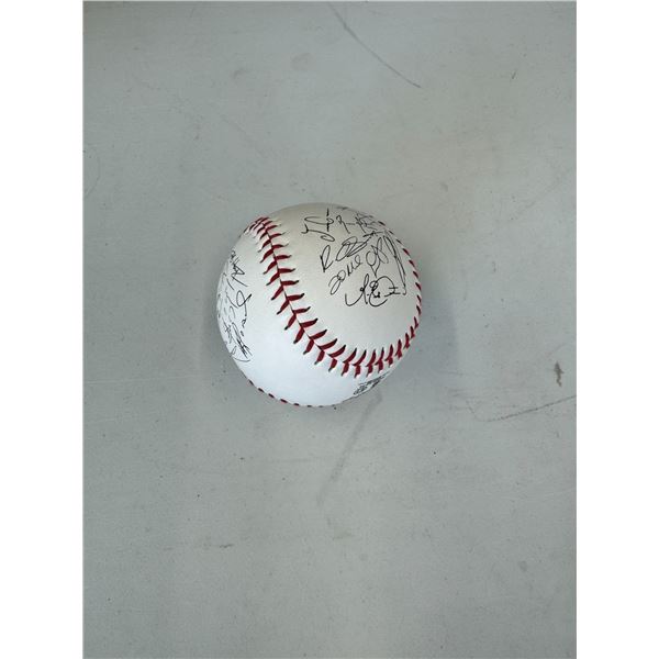 Signed baseball