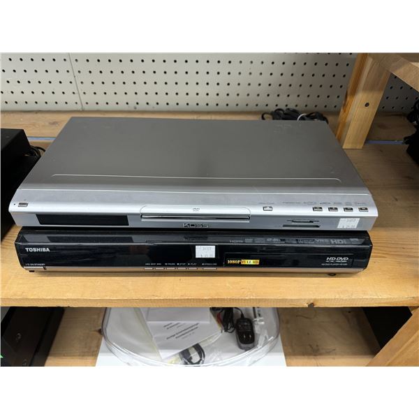 Toshiba and koss dvd players