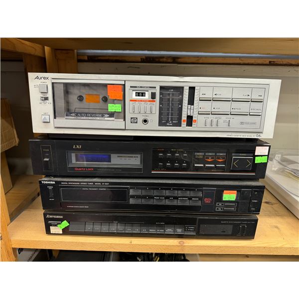 Cassette players and tuners