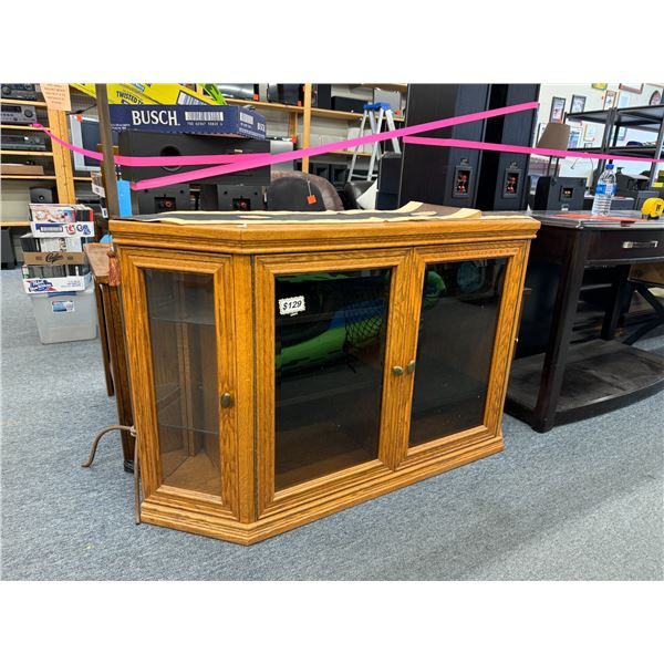 Component/stereo cabinet 56x18x32 tall
