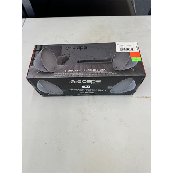 Escape wireless speakers