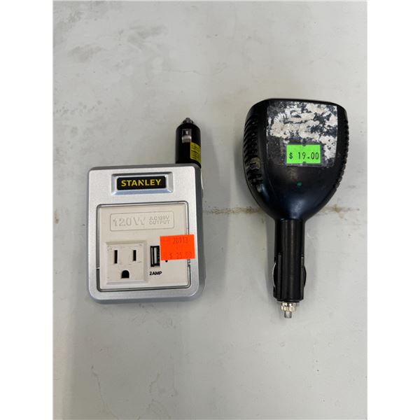 Vehicle power adapters