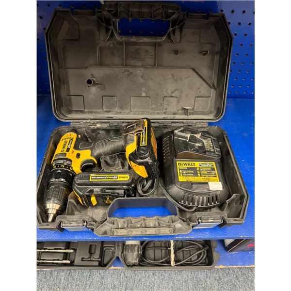 Dewalt drill with batteries