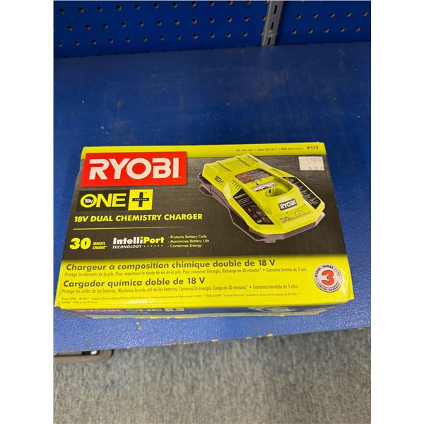 Ryobi 18v dual chemistry charger