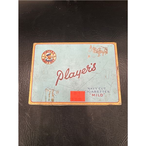 Players navy cut cigarette tin
