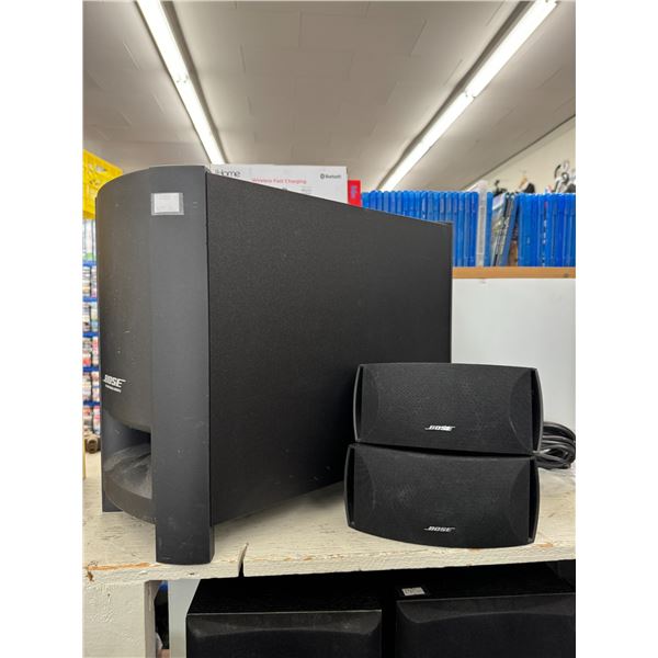 Bose speakers and sub