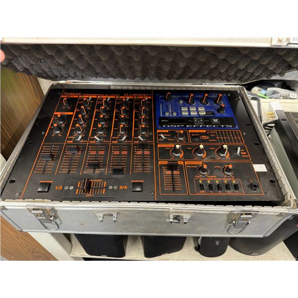 Roland professional dj mixer dj 2000