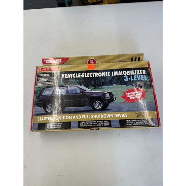 Vehicle electronic immobilizer