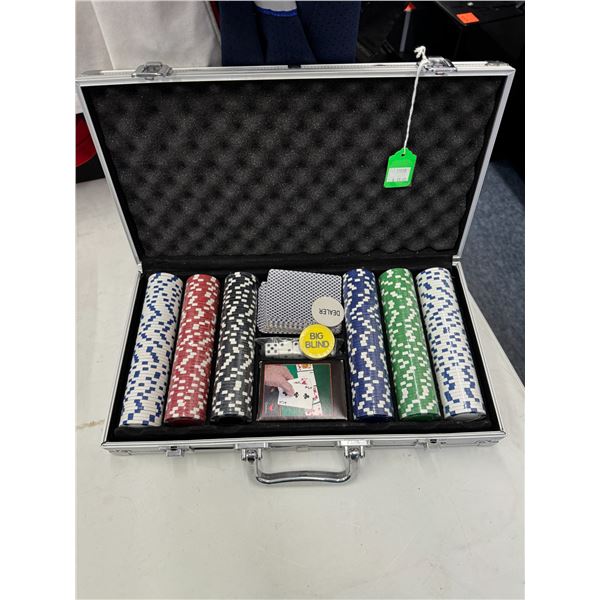 Poker chip set
