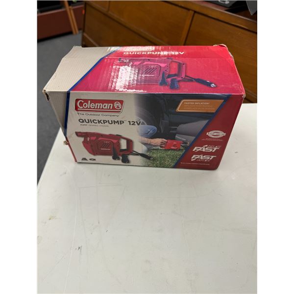 Coleman quick pump