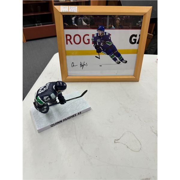 Signed Quinn Hughes picture