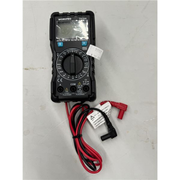 Work pro multimetre