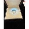 Image 1 : 3 blue stones 10k 3.5g ring