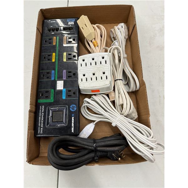 Power bar and cables