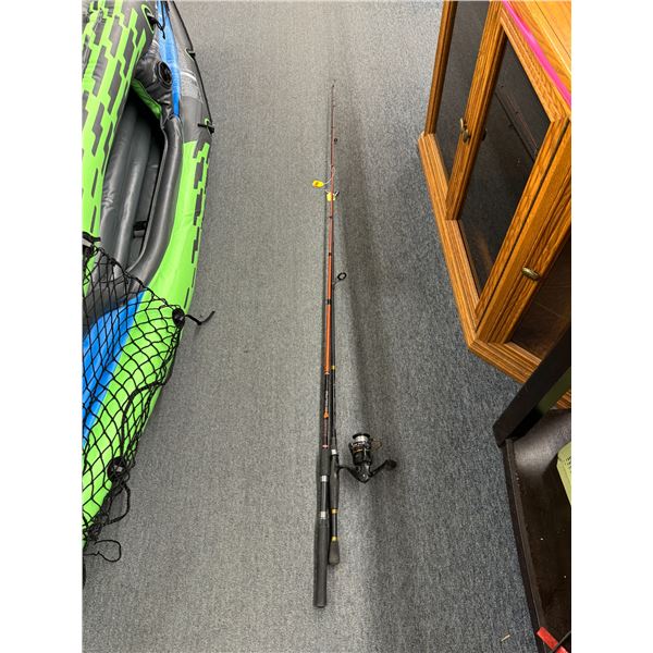 2 rods and 1 reel