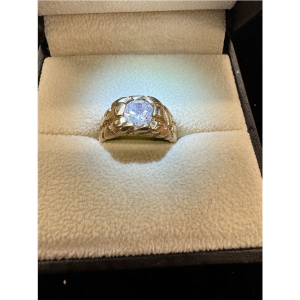 Chunky band ring 10k 6.6g