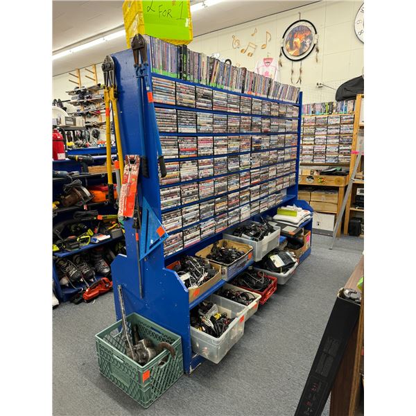 Blue rack shelving unit (shelf only) 97.5x30x80 tall