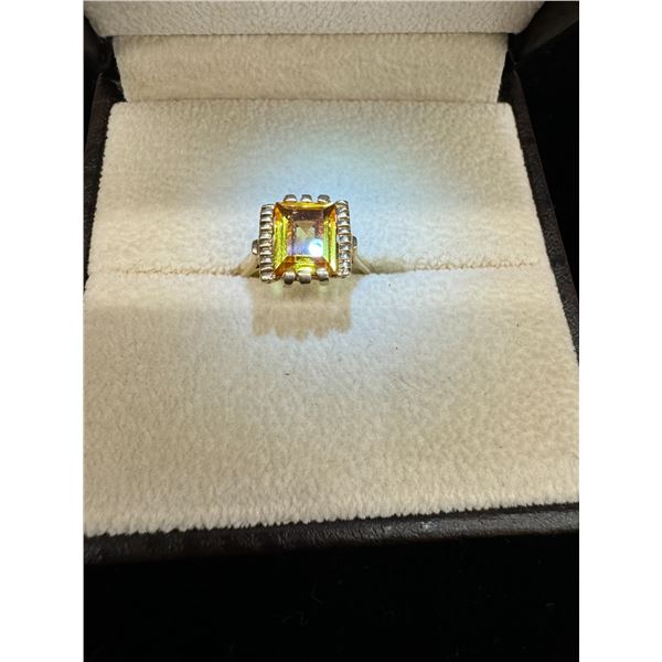Gold ring yellow 10k 2.8g