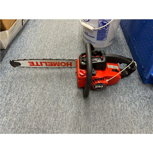 Homelite chain saw