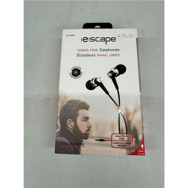 Escape earphones