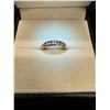 Image 1 : Thin channel diamond ring 14k 2.5g