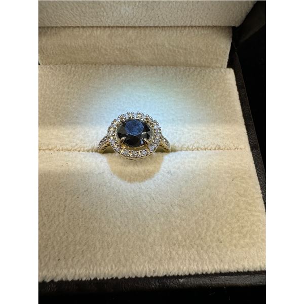 Black diamond halo 10k 2.5g