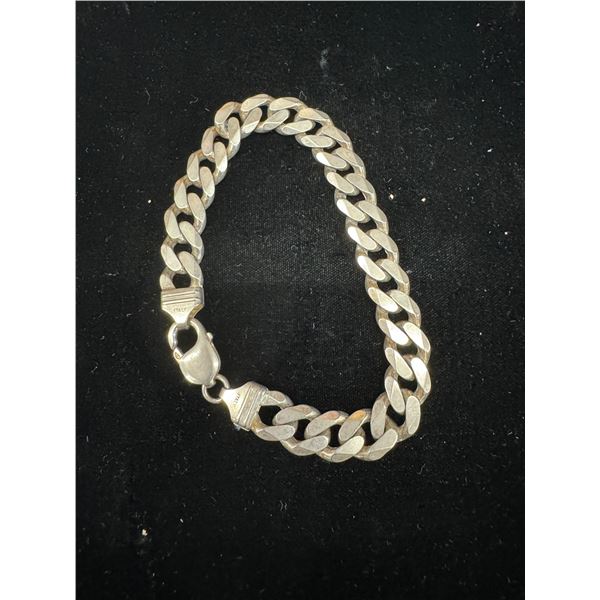 Silver medium link 8" 925 41g