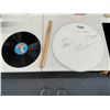 Image 1 : Signed chlliwack drum skin, sticks and records
