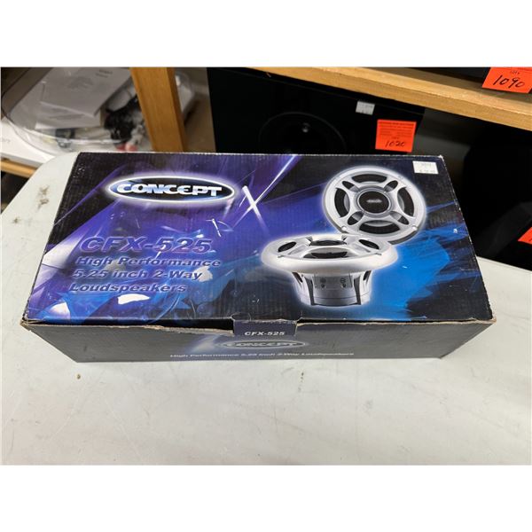 Concept CFX-525 speakers