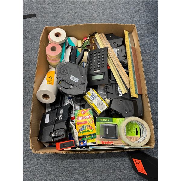 Office supplies lot