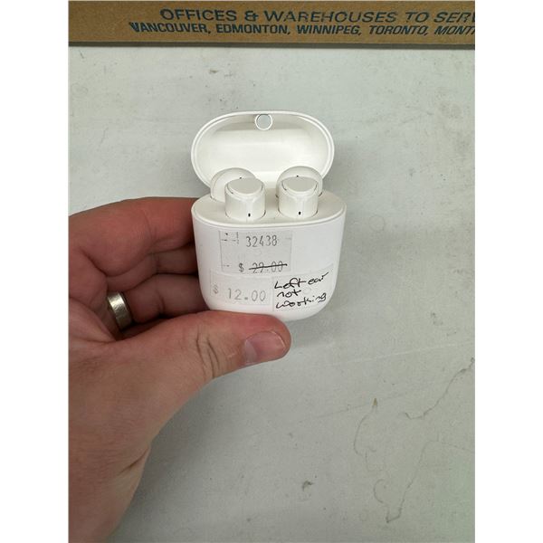 Ear buds left one not working