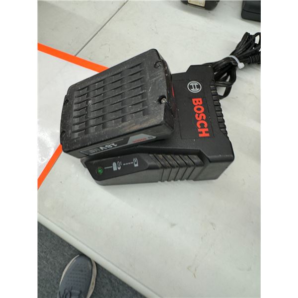 Bosch battery and charger