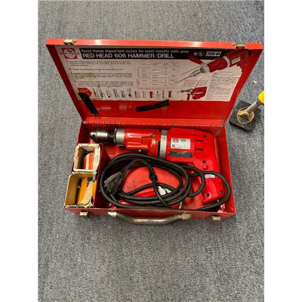 Red head 606 hammer drill