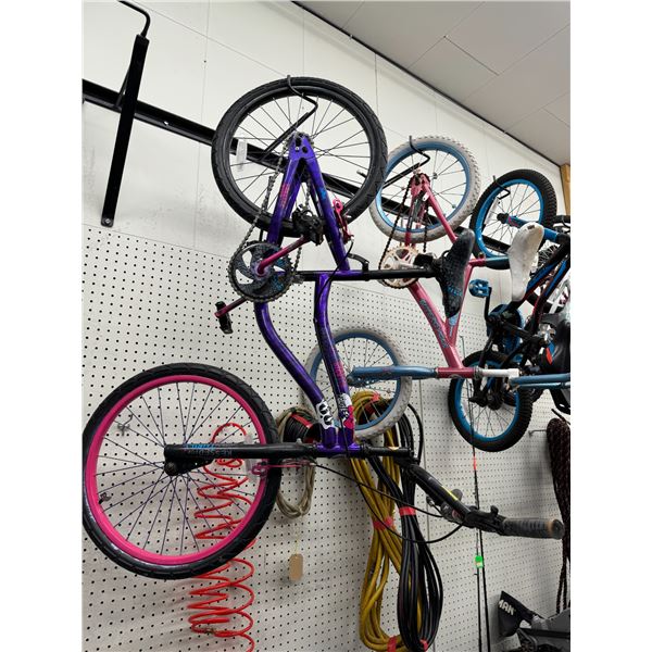 Purple monster high bike