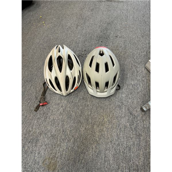 2 helmets