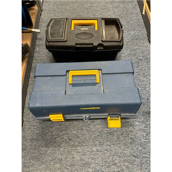2 tool boxes
