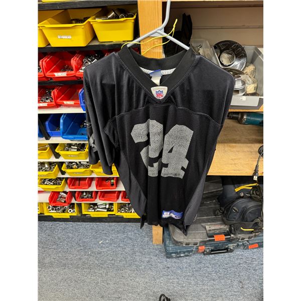 Oakland raiders jersey L