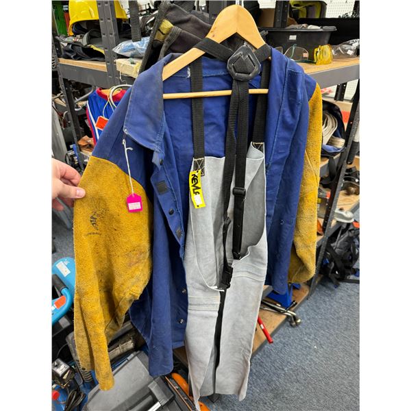 Welding clothes and tool belt